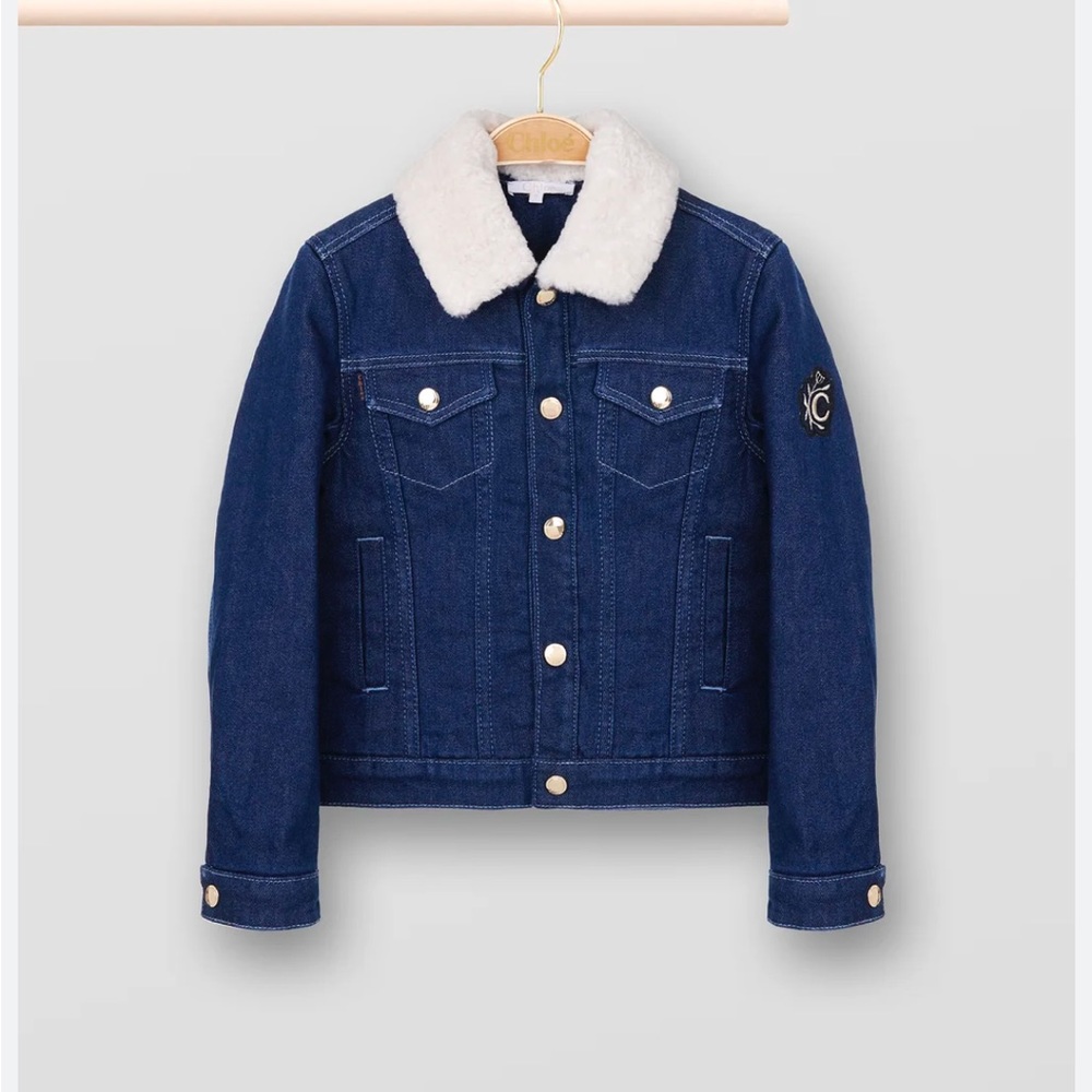 Excellent used condition Chloe Jean jacket girls size 6